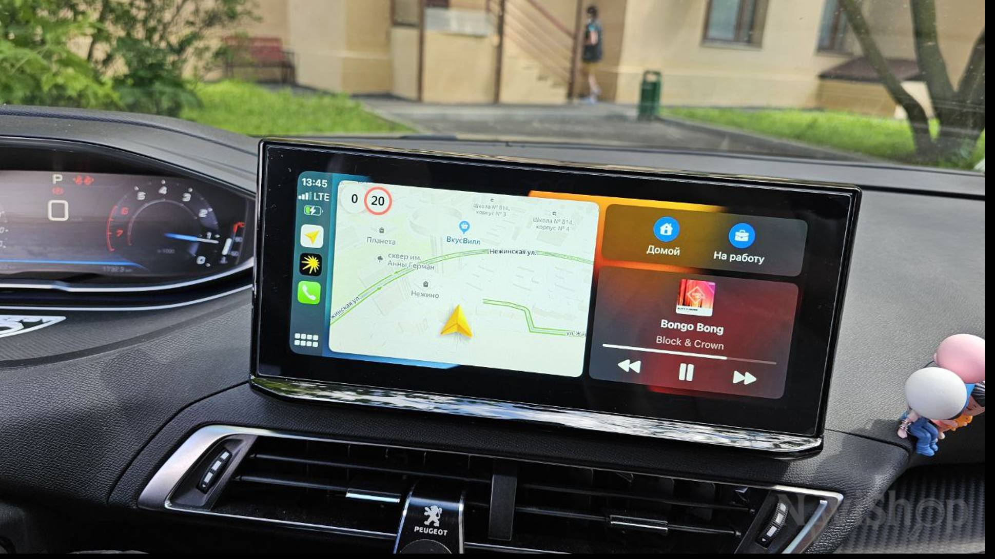 Навигация в Peugeot 5008 2024 из Китая с Baidu CarLife, Carplay, Яндекс Навигатор, русификация смотреть онлайн