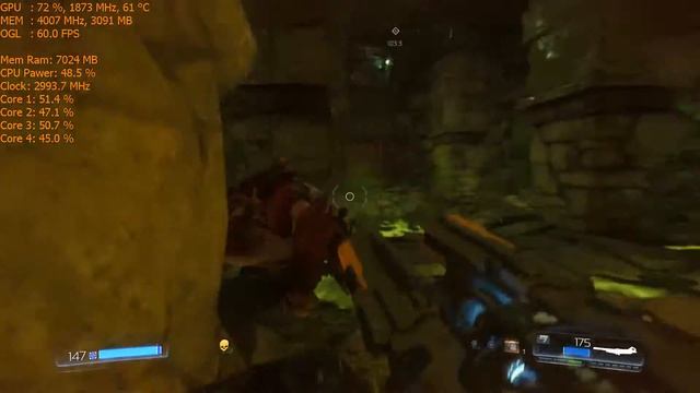 DOOM i5 2300 in gtx 1060 смотреть онлайн