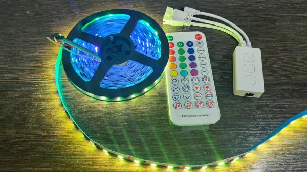 Подключение Адресной ленты Led RGB WS2811 controller sp621e, SP611E Two Channels
