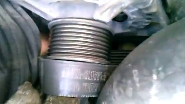 Заменя ремня генератора на Cammins 2,8(ГАЗель) смотреть онлайн