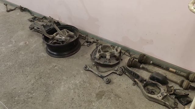 Полноприводная Ваз 2114 турбо. Свап полного привода на 2114. Часть 1. Подрамник. смотреть онлайн