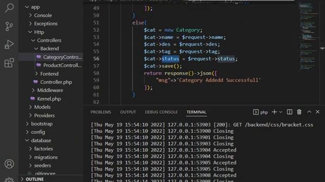 PHP With Laravel Batch 02 Day 41 json ajax crud смотреть онлайн