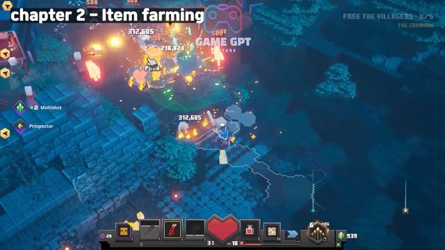 Minecraft dungeons increase of power | for beginner part.2 смотреть онлайн