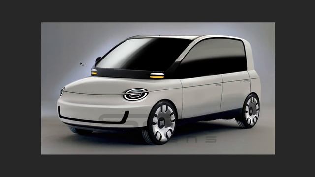 2021 Fiat Multipla Electric Concept - Photoshop Car Rendering | SRK Designs смотреть онлайн