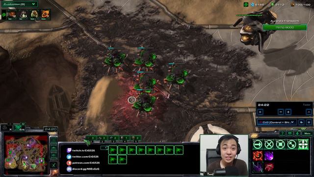 NEXUS COOP! Overmind Commander | Starcraft II: Arcade смотреть онлайн