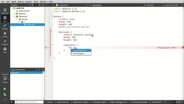 006 Object interaction - TapHandler смотреть онлайн