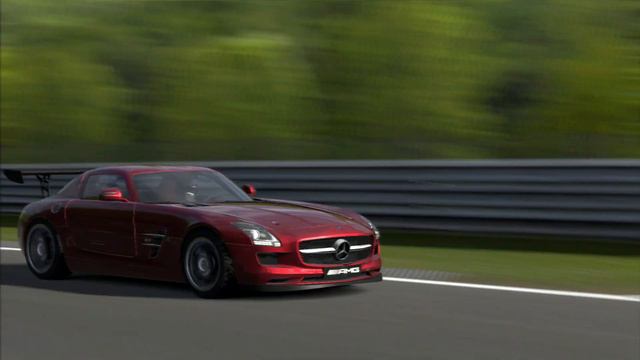 Nürburgring Profiserie Gran Turismo Weltmeisterschaft mit Mercedes Benz SLS AMG 10 смотреть онлайн