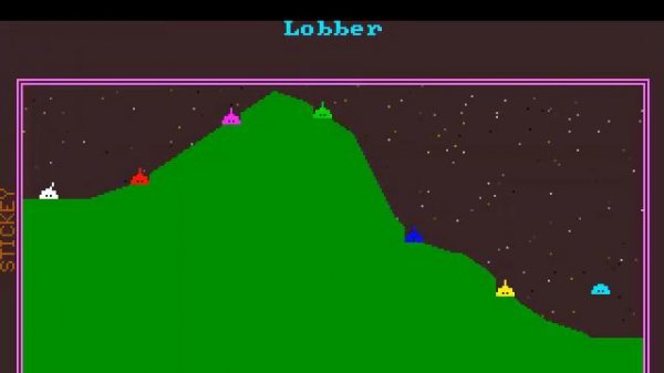 Tank Wars Dos Game 1