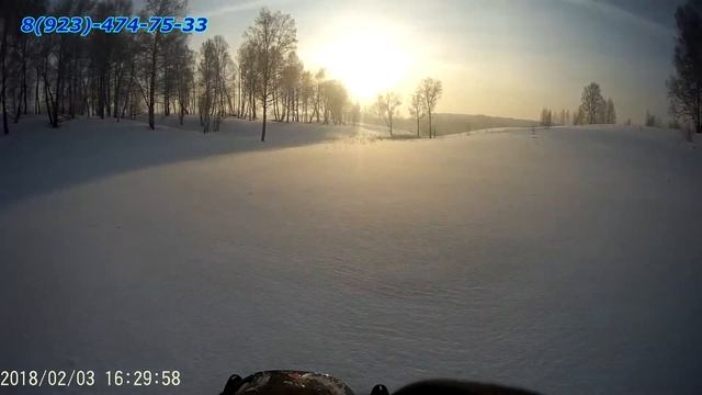 Снегоходные прогулки "Экстрим-Моторс-Кемерово" смотреть онлайн