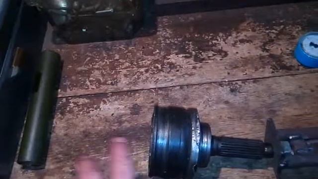 Как снять шрус на Ниве. Обратный молоток.