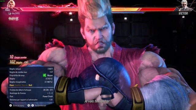 Tekken 8 Paul 117 Damage Combo
