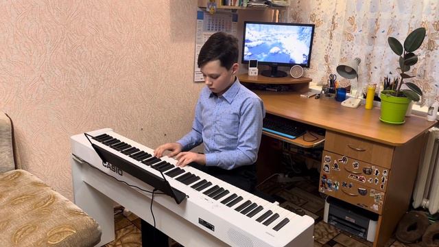 Щедрик на фортепиано для академ концерта смотреть онлайн