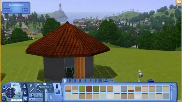 Sims 3-How to build a Sauna смотреть онлайн