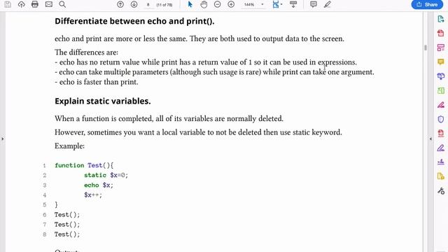 27. echo vs print смотреть онлайн