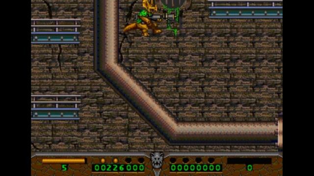 Sega Mega Drive 2 (Smd) 16-bit Dinosaurs for Hire Level 7 Beneath Hoover Dam