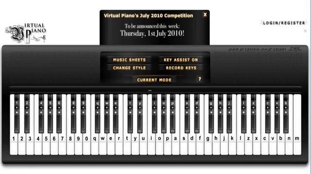 All of me - John Legend - Virtual Piano with Autokeyboard смотреть онлайн