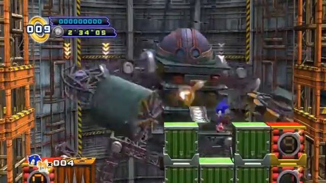 прохождение Sonic the hedgehog 4 episode 2 BIG UPDATE часть 3-2 дисептикон и тетрис смотреть онлайн
