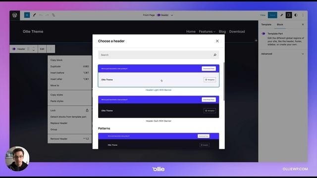 Learn how to quickly change your header and footer in WordPress block themes смотреть онлайн
