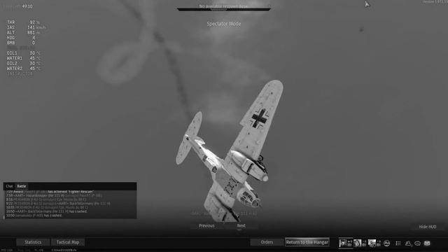 "Don't die", "That's the plan" || Warthunder He-111 H-6 смотреть онлайн