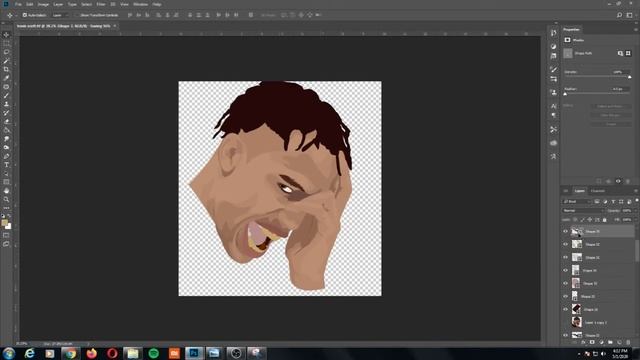 How to vector art in photoshop - Travis Scott смотреть онлайн