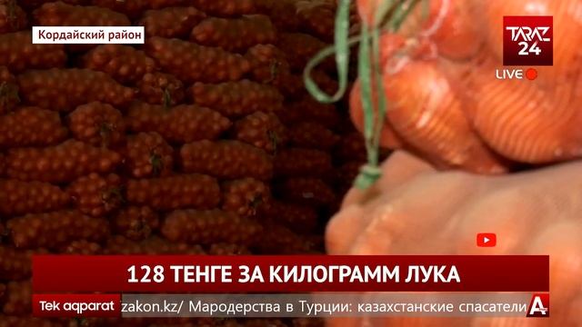 128 ТЕНГЕ ЗА КИЛОГРАММ ЛУКА смотреть онлайн