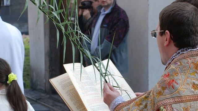Niedziela Palmowa w klasycznej formie rytu rzymskiego w Bytomiu смотреть онлайн
