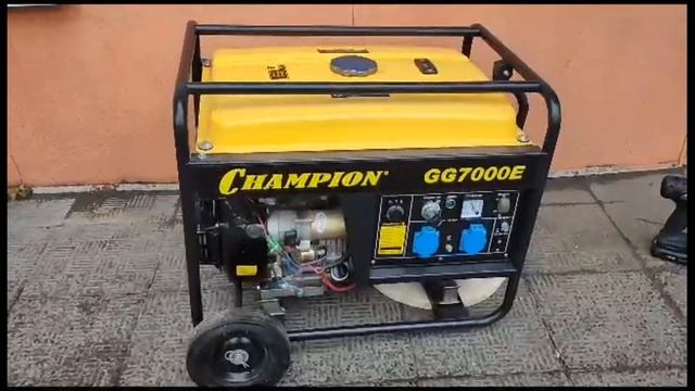 Ремонт генератора Champion GG7000E смотреть онлайн