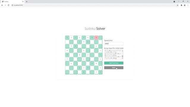 Self solving sudoku board with visualizer | 2 - Backtracking смотреть онлайн