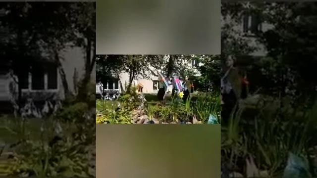 Сказка на территории детского дома!