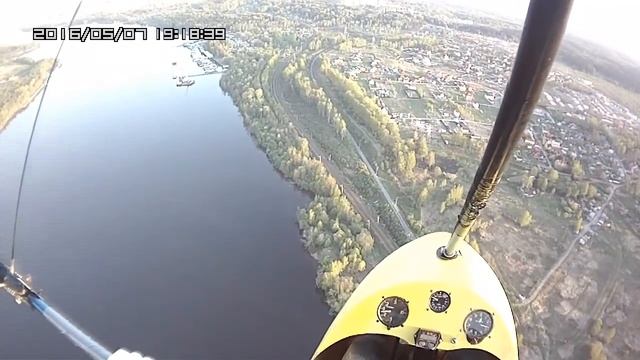 Полет Батюшково  - я/к  Рассвет h=250 м