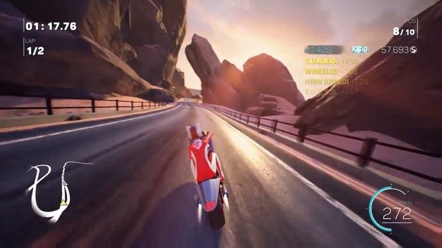 Moto Racer 4 - Slowest Bike vs God AI смотреть онлайн