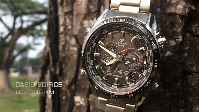 CASIO EDIFICE EQS 500DB 1A1 смотреть онлайн