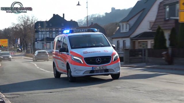🚑 RTW + NEF Johanniter Blankenhain смотреть онлайн