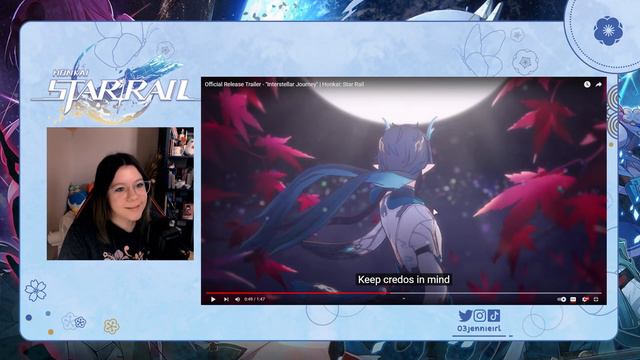 Reacting to Official Release Trailer - "Interstellar Journey" | Honkai: Star Rail смотреть онлайн