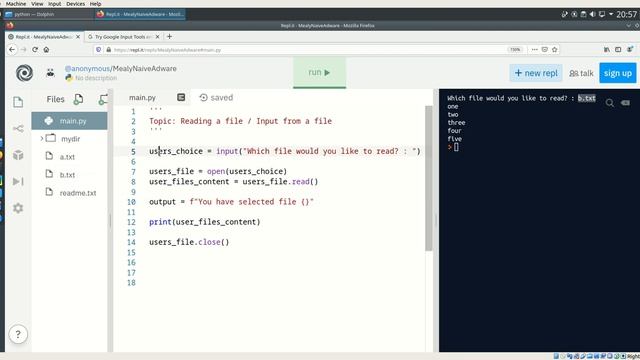 1.8.2 How to read a file in Python -2 | পাইথনে কিভাবে ফাইল রিড করে ? смотреть онлайн