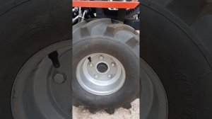 Трактор Мт-110 с самодельной фрезой и доработками