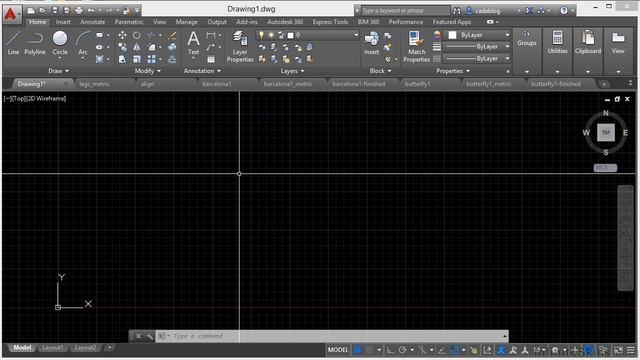 File Tabs AutoCAD 2015 смотреть онлайн