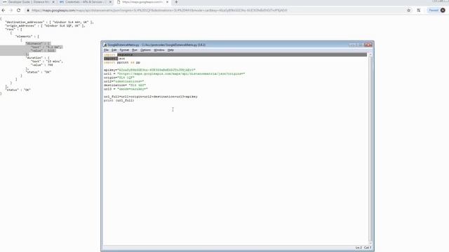 Google Distance matrix api смотреть онлайн