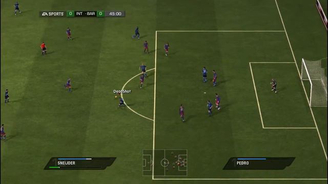 FIFA 2011 Inter Vs Barcelona | Tough Match Offline Lan Multiplayer