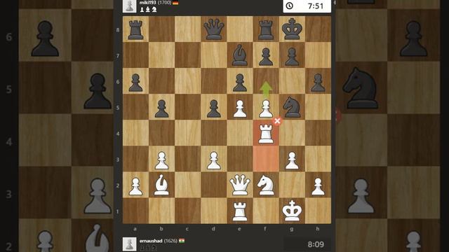 Game Analysis | Chess Play and Learn Rating 1626 смотреть онлайн