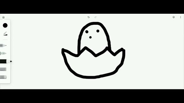 Drawing a chick hatching on Chrome Canvas! смотреть онлайн