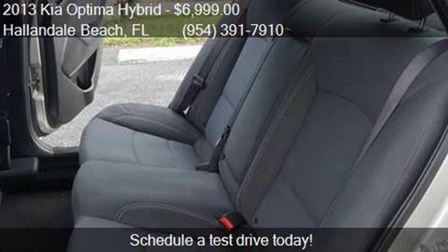 2013 Kia Optima Hybrid EX 4dr Sedan for sale in Hallandale B смотреть онлайн