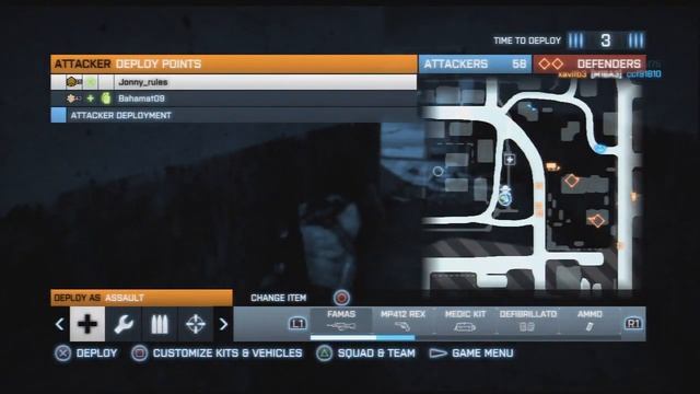 Battlefield 3 back to karkand:Famas Gameplay смотреть онлайн