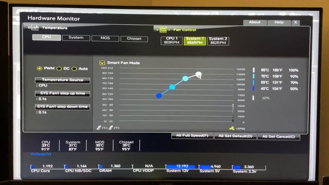 How To Adjust Fan Speed - MSI Click BIOS 5 смотреть онлайн
