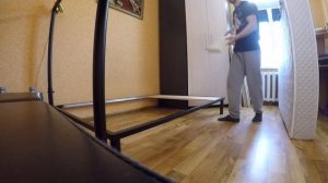 Кровать в стиле ЛОФТ за 20 баксов ,своими руками.Проще простого))))