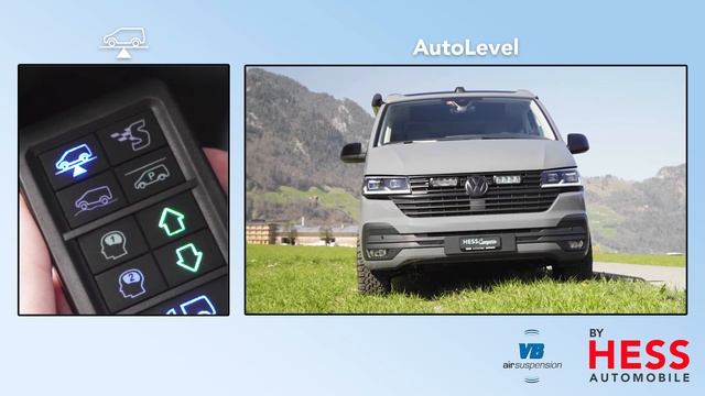 VW T5 /T6/T6.1 California - VB Airsuspensions Funktion