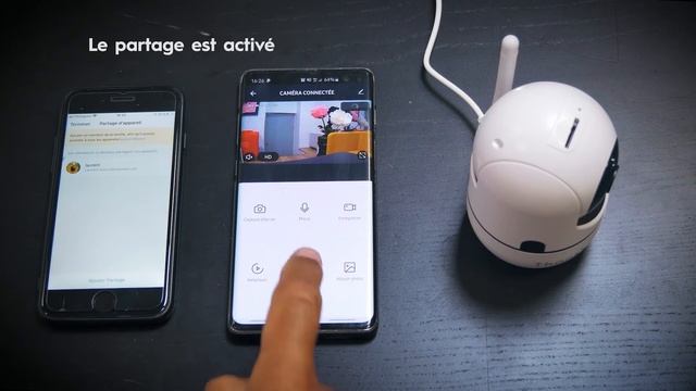 Thanks camera connectée - partage du control avec un autre utilisateur смотреть онлайн