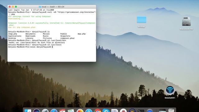 Download and Install Composer on Mac OS Sierra смотреть онлайн