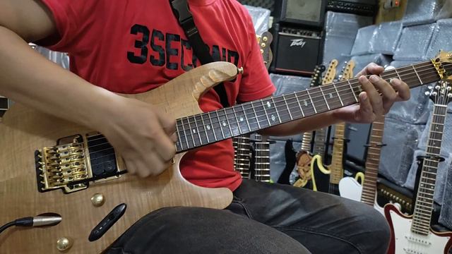 Test Sound Ibanez EGEN8 Herman Li смотреть онлайн