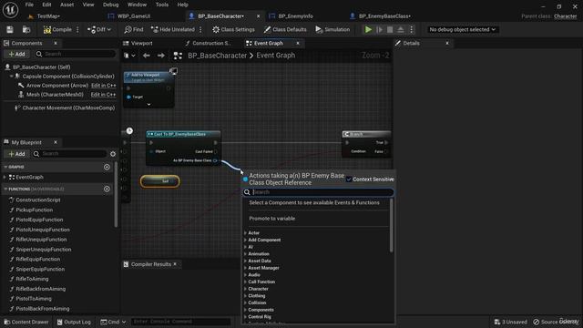 Unreal Engine 5 Blueprint, создание игры в стиле GTA 5#6 - Игровой UI смотреть онлайн